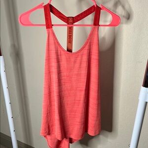 Nike tomato red tank top - small